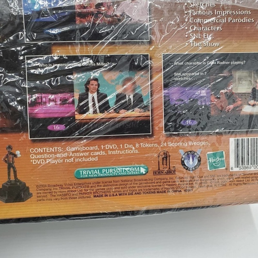 NWT Parker Brothers Trivia Pursuit DVD SNL Edition - Picture 3 of 11